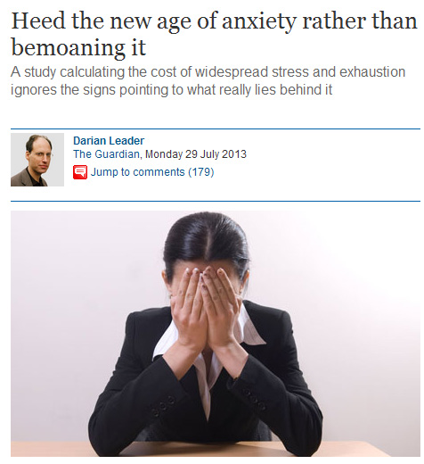 Lacanain Psychoanalyst Darian Leader on Anxiety